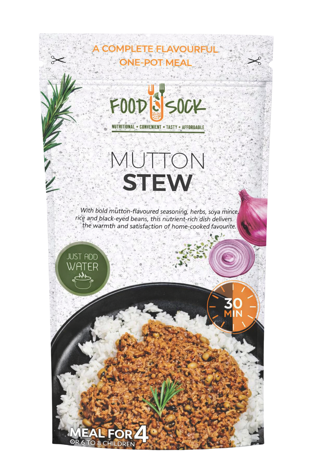Food Sock Mutton Stew Flavour pack